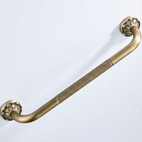 Barre D'appui - Laiton - 51 Cm - Pour Salle De Bain Baignoire Douche Wc - 1 Piece (1/5)