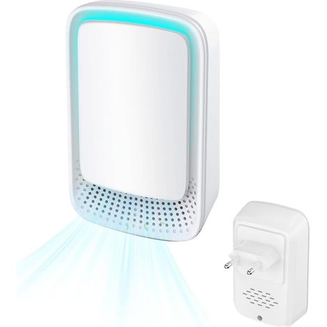 Luftreiniger mit Ionisator für Schlafzimmer, Haustiere und Büros Luftreiniger-Ionisator-Generator, Steckdosen-Luftreiniger für Wohnungen, Raucherzimmer und Toiletten (1/5)
