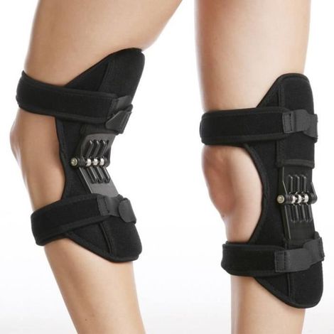 Ginocchiere - ZGEER - Nere - Migliorano la forza - Stabilizzazione - Ideali per lo sport (1/5)
