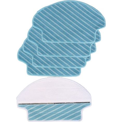 Lot d'accessoires d'aspirateur pour Ecovacs Deebot ordinateurs Dt83Dm81Dm85Ct Brosse filtre HEPA pour balai franges (1/4)