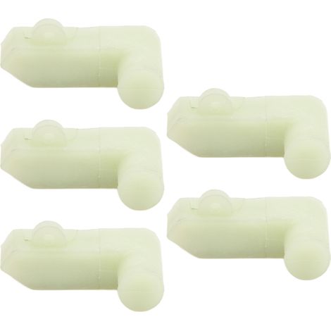 Kit de 5 Paumelles de Démarreur pour Moteurs Hors-Bord 9.9-40HP, Compatible avec Modèles 63V 15741 00, F6 à F40, FT8, FT9.9 (1/5)
