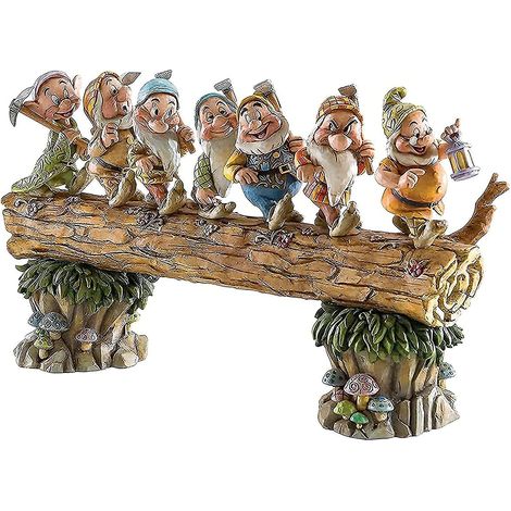 Lot de 7 figurines nains de jardin en résine, miniatures décoratives pour extérieur (1/5)