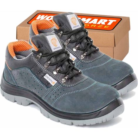 Zapatos de trabajo PROCERA GRAF de ante sin puntera 43 (1/5)