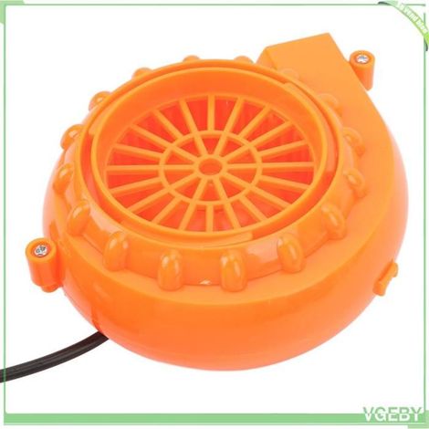 Mini ventilateur soufflant - FAFEICY - Mini USB - Orange - Alimentation batterie/Power bank - Pour costumes et portable (1/5)