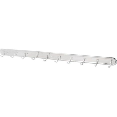 Robe Badezimmer-Zubehör Mantel Hut Rostfreier Stahl Wand Montiert 10 Haken Handtuchhaken Hänger (1/3)