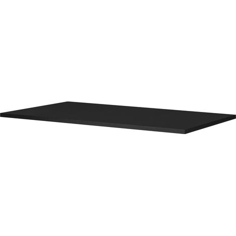 Piano per mobile da bagno, colore: Nero, dimensioni: 180 x 45 x 1,6 cm (1/3)