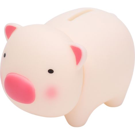 Tirelire cochon sécurisée en matériau non toxique, robuste et durable, au joli design, pour garçons et filles. (1/5)