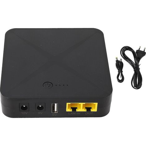 Mini Onduleur 5V/9V/12V/48V avec port PoE, batterie de secours 8000 mAh/18 Wh pour caméra (1/5)