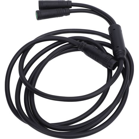 Câble de connexion pour vélo électrique, 1,5 m, résistant à l'eau, avec rallonge pour contrôleur, écran, accélérateur et phare (KT 1T2). (1/5)