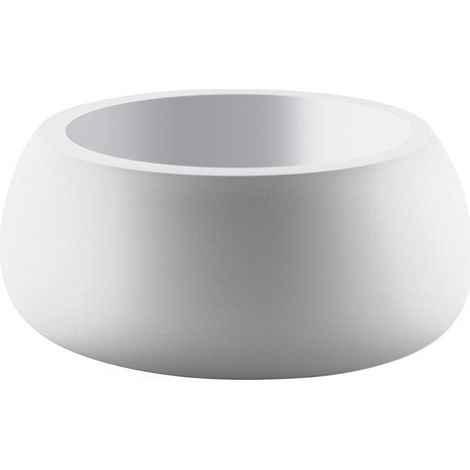 TAVOLINO T BALL POLIETILENE DM 77X33 H BIANCO SENZA PIANO USO ESTERNO