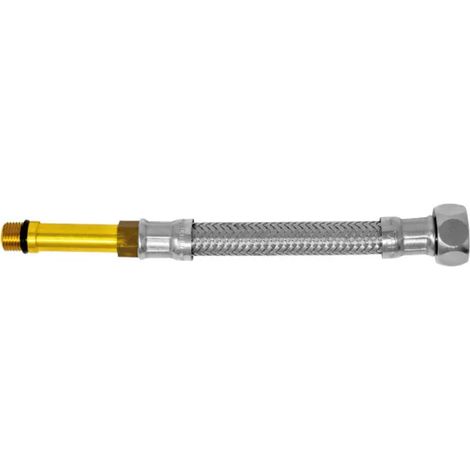 FLESSIBILE ACCIAIO INOX PER MONOCOMANDO PER DOCCETTA ESTRAIBILE F.3/8-CM 15 RUBINETTERIE EURORAMA S.P.A.