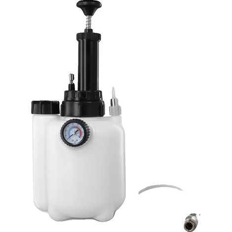 Kit de purga de frenos, capacidad de 3 litros, completo con depósito de succión, kit de purga Drake (1/5)