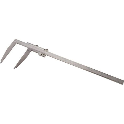 Dasqua 1310-0030, DIN EN 862 Calibro a corsoio monoblocco con ganasce e regolazione fine 300 mm 1 pz. (1/5)