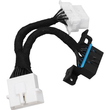 Rallonge OBD2 0,15 m universelle 16 broches, câble adaptateur en Y pour outils de diagnostic automobile (1/5)