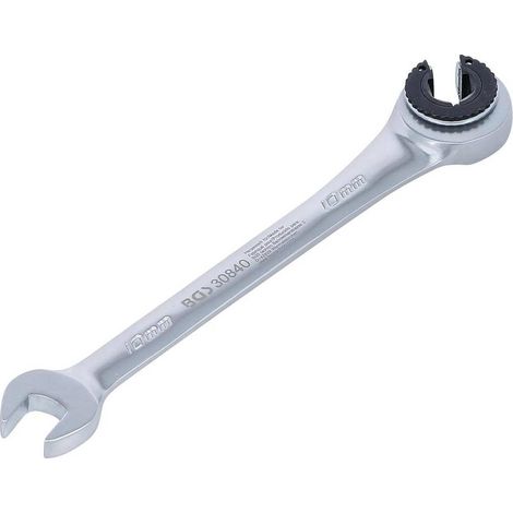 Clé Mixte 10 mm - Ouverte et Cliquet - Précision et Confort d Utilisation - Acier, Zones Difficiles - D-Work