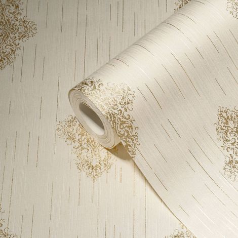 A.S. Creation Luxury Wallpaper 319462 Vliestapete Barock 0.53 m x 10.05 m Beige (1/5)