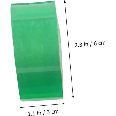 Lot de 2 rouleaux Bande De Greffage Auto-adhésive PVC Film Transparent Élastique pour Arboriculture Idéale pour Noix Agrumes Et Fruits à Noyau Lot (1/4)