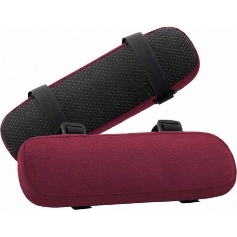 Repose-mains pour chaise de bureau, antidérapant, facile à installer, coussinets d'accoudoirs pour plus de confort (1/5)