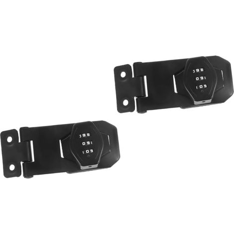 Lot de 2 cadenas à combinaison pour armoire de sécurité (1/5)