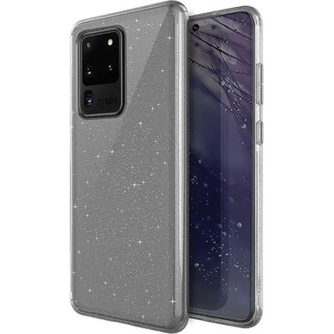 Funda transparente/lucent Uniq LifePro Tinsel para Samsung S20 Ultra G988