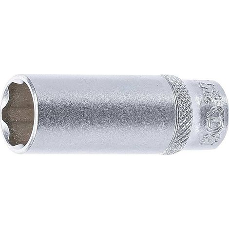 Douille pour Clé Super Lock Longue 6,3 mm (1/4) - 13 mm - Précision et Robustesse, Acier, Zones Difficiles - D-Work (1/5)