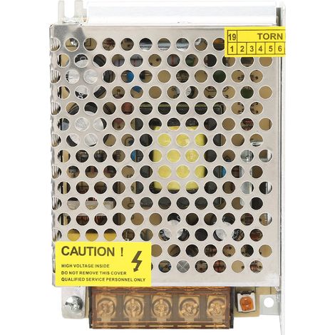 Adaptateur de commande d'alimentation à découpage LED 12 V CC 5 A pour équipements industriels (1/5)