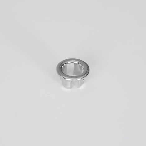 Milano Bathroom Basin Sink Round Overflow Ring - Chrome