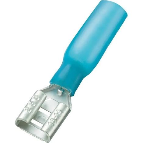 conector de cuchilla conrad components 738960 parcialmente aislado funda termorretráctil