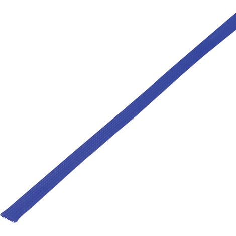 TRU COMPONENTS 1571637 CBBOX0814-BL Geflechtschlauch Blau PET  8 bis 14 mm 10 m