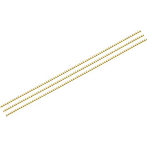 Pack de 3 Barres En Laiton 1/8 Pouce x 12 Pouces (1/5)