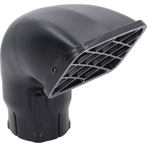 Cabezal de snorkel fabricado en plástico LLDPE, separador de polvo, pieza de repuesto universal para toma de aire de 3 pulgadas. (1/5)