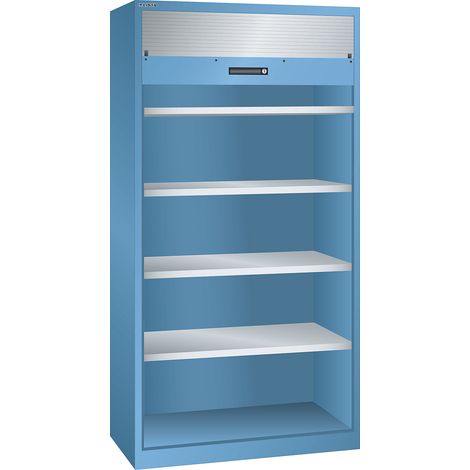 LISTA, Armoire à rideaux, hauteur x largeur x profondeur 1950 x