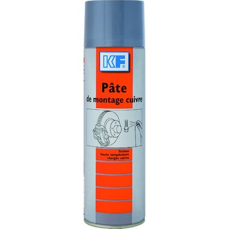 Pâte de montage cuivre aérosol 500ml - KF - 9640