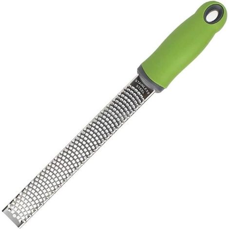Grattugia per limoni in acciaio inox, grattugia da cucina, per parmigiano, limone, aglio, cioccolato, verdura e frutta. (1/4)