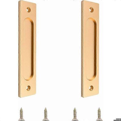 Poignée de porte coulissante en aluminium de 200 mm, poignée de porte de balcon, poignée de porte de meuble de salle de bain (1/5)