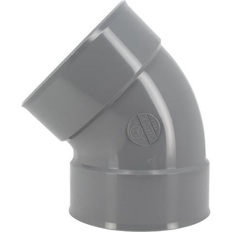 PVC-Bogen 45° FF: 160