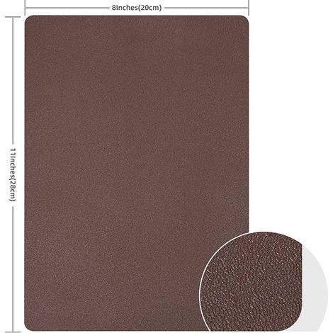 Patch auto-adhésif en cuir PU
