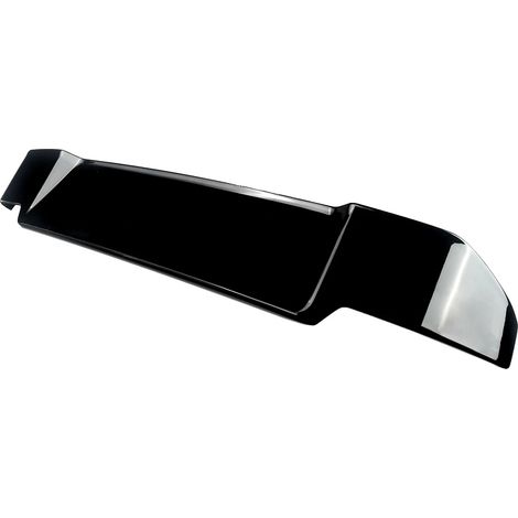 Spoiler trasero, fácil instalación, construcción de ABS resistente, negro brillante. (1/2)