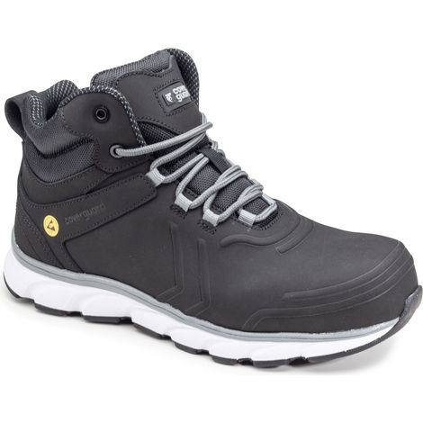Chaussure de sécurité haute, sans métal, S3 ESD SRC- Taille au choix - COVERGUARD SHUNGITE Taille 43 (1/6)