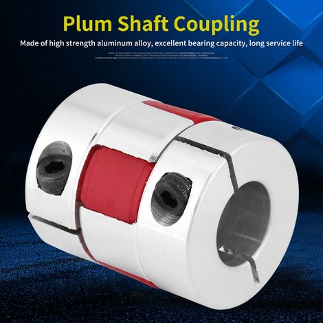 Accouplement à arbre en alliage d'aluminium, raccord D25 L30 12-12 mm (1 pièce) (1/5)