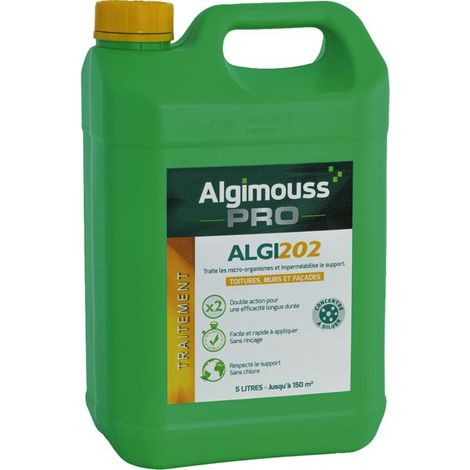 Wand- und Fassadenimprägnierung Algi 202 5 Liter - Algimouss