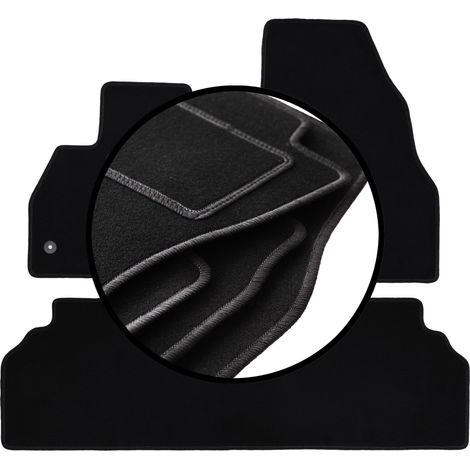 Jeu complet de tapis en velours pour : Renault Kangoo II combivan (2007-) (1/5)