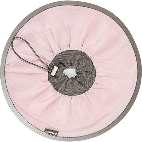 Collier de protection confortable et doux pour chat (fleur de cerisier L), collier élisabéthain pour animaux de compagnie, idéal après une intervention chirurgicale. (1/5)