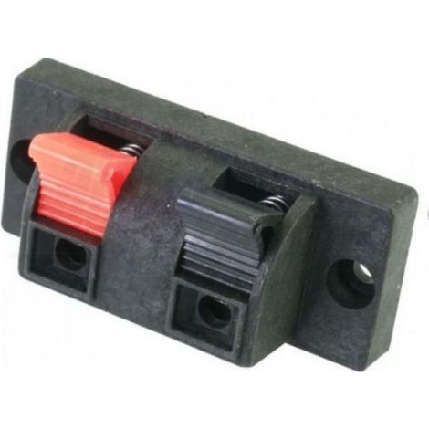 Alpha elettronica 2 morsetti da pannello per altoparlante 2 vie 36-7 36-7/b2 (1/2)