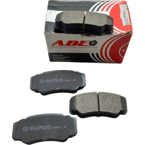 Kit 4 pastiglie freni posteriori per fiat ducato