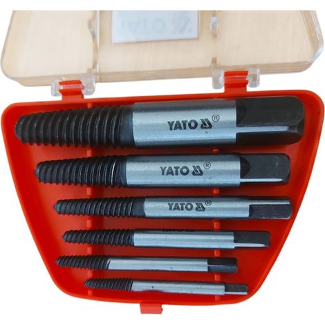 Estrattori per viti professionale, set di 6 estrattori per viti, officina (1/5)