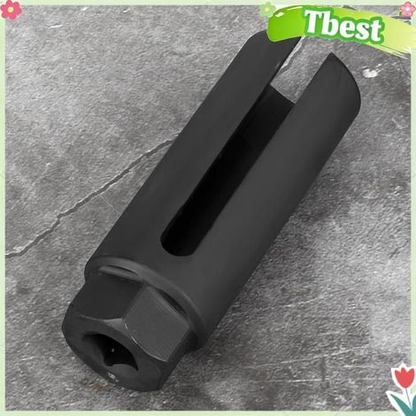 Tbest Prise de capteur d'oxygène Jeu de Douilles pour Capteur D'oxygène 3/8, Outil O2, en Acier Inoxydable, Résistant moto coffret (1/5)