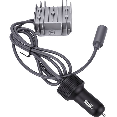 Convertisseur élévateur de tension CC compatible avec les mini-paraboles : alimentation 12 V/24 V vers 30 V, 3,5 A, avec prise allume-cigare. (1/5)