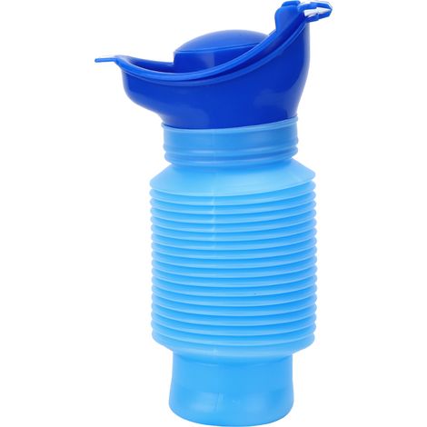 Pipi portable pour enfant - Bouteille collecteur d'urine en voyage - Entonnoir mixte pour garçon et fille - Sac de toilette urinoir de voyage (1/5)