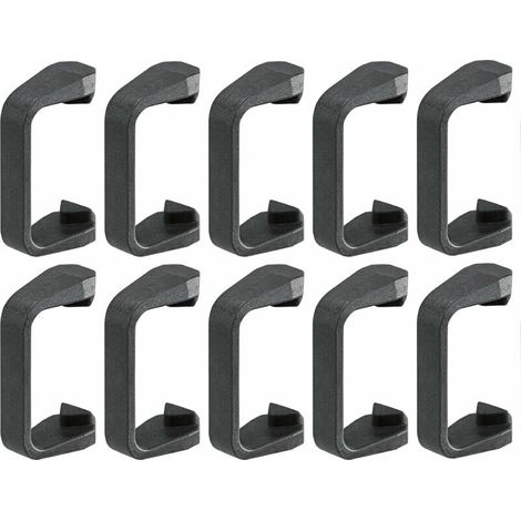 – Lot de 10 limiteurs d'ouverture d'angle 92° pour charnières Clip Top – Plastique durable – Compatible Blumotion 125° et 155° - 70T7553 (1/2)